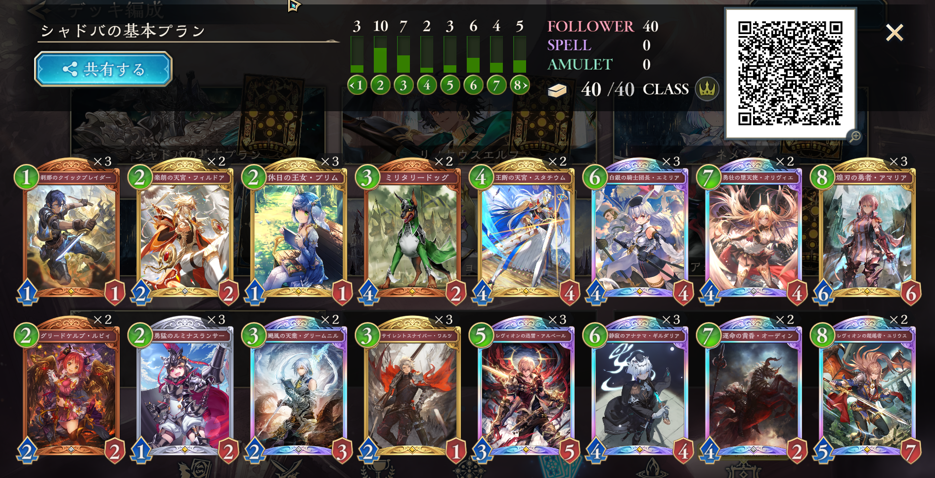 アグロからミッドレンジ、コントロール全ての相手に勝てるサファイア帯5連勝コントロールロイヤルを中心に新弾環境解説 シャドバWB アグロからミッドレンジ、コントロール全ての相手に勝てるサファイア帯5連勝コントロールロイヤルを中心に新弾環境解説 シャドバWB