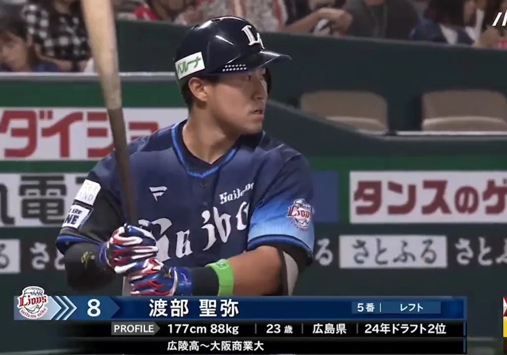 渡部2桁HRに到達 なお試合結果 しかしですよ。西武ライオンズに2桁本塁打生え抜きが2人登場したという事実でポジる。