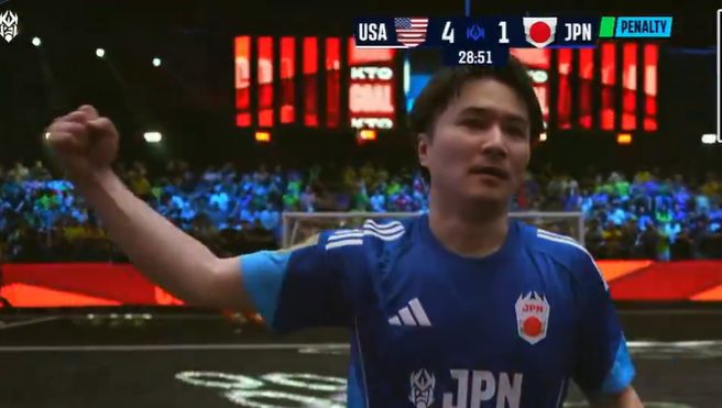 キングスリーグ熱いなおい！加藤純一PK決める！　一生懸命やっている選手のために審判はひどかったと言わせてもらうわ。アメリカVS日本